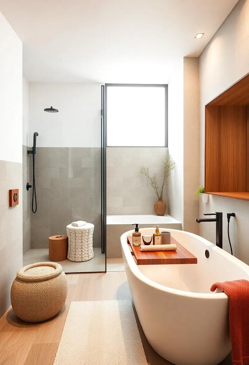 Spa-inspired Decor: Use wood ⁢bath trays or caddies to bring ⁤a ⁣luxurious spa experience to your daily routine