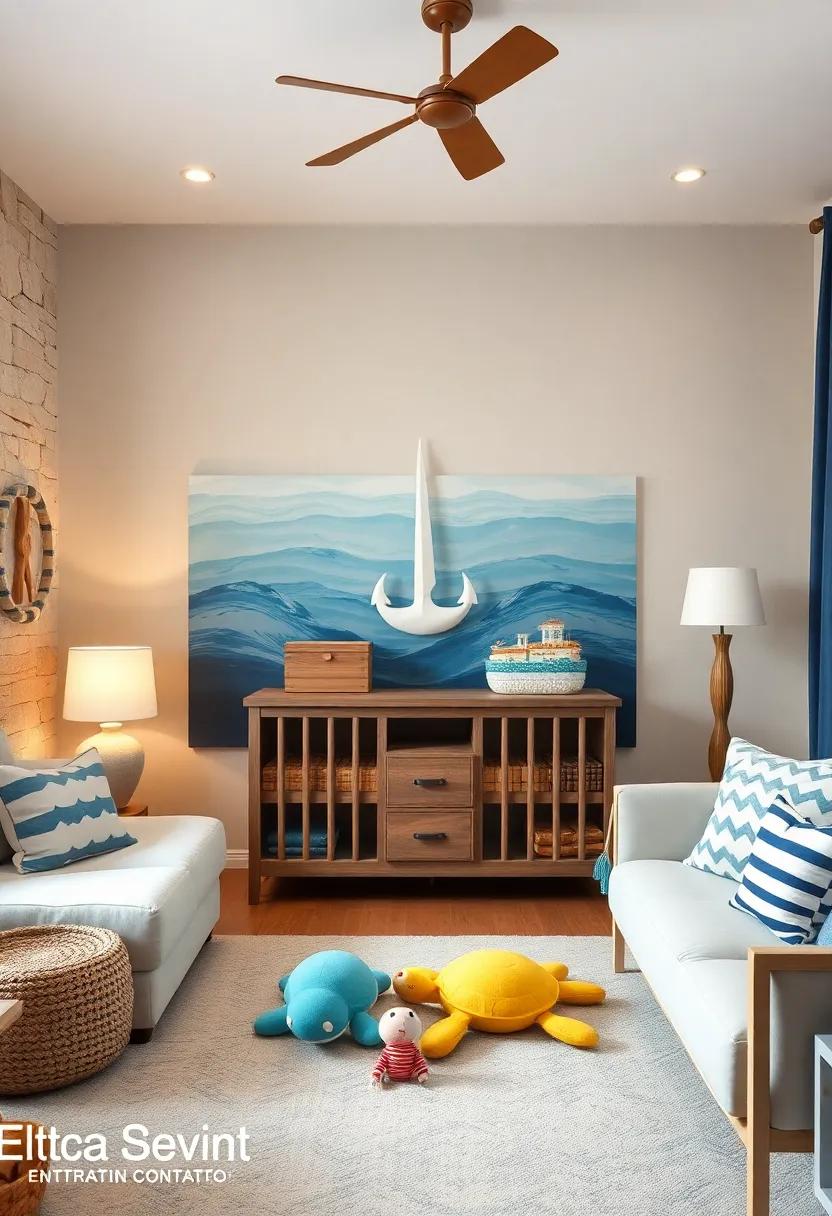 Sea Creature⁣ Plushies - Fill the nursery with cuddly plush toys like octopuses,turtles,and ⁤crabs to bring comfort and a playful ambiance
