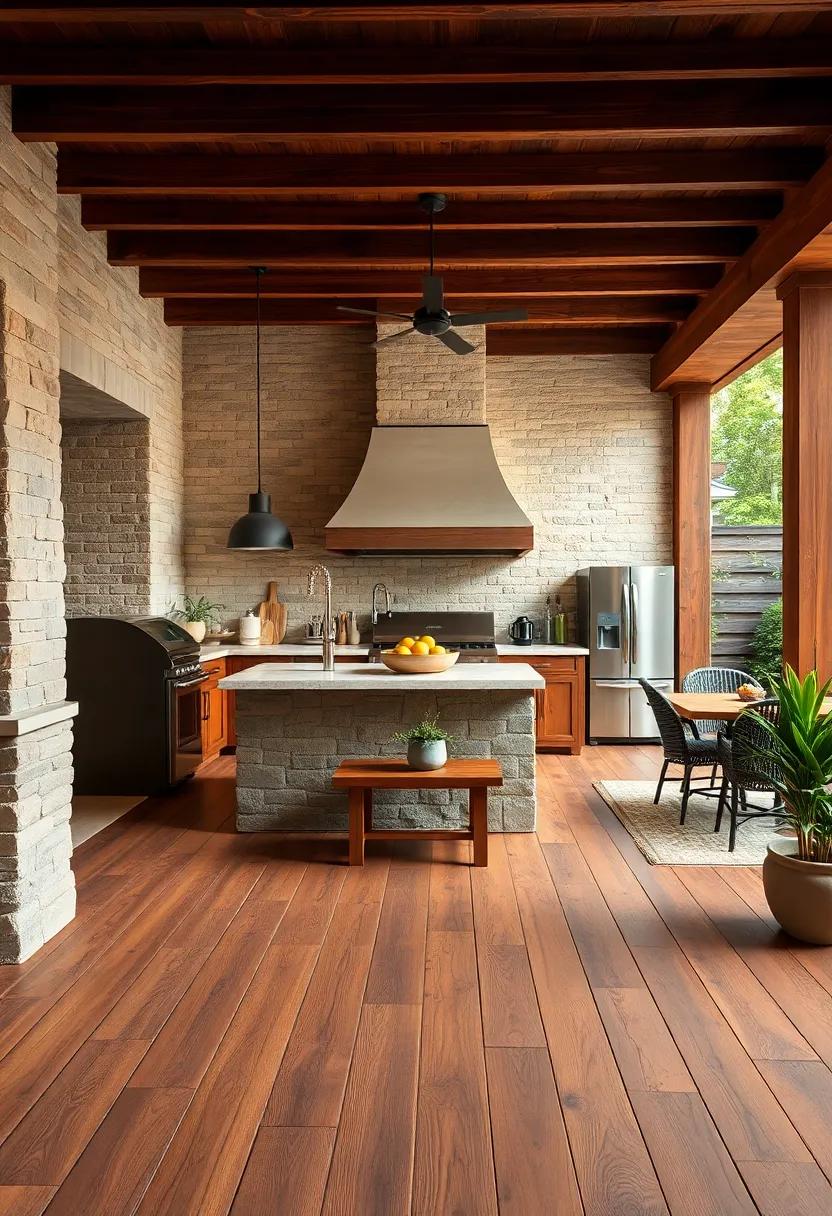 Ipe - Known for its incredible density and​ durability, ipe is ideal for high-traffic areas ‍and will withstand the test of time, rain or shine