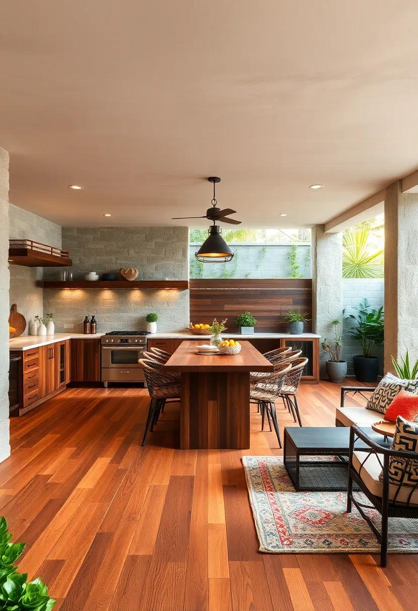 Jarrah - An exotic hardwood, jarrah boasts‍ stunning hues and a tight grain that makes ‍it both beautiful and long-lasting under outdoor conditions