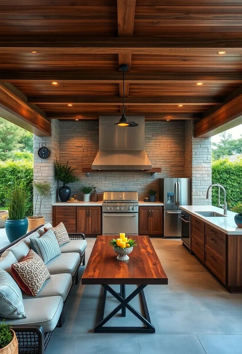 Mahogany - Offering a rich,deep color and​ resistance to the elements,mahogany is ⁢a classic choice that elevates the aesthetic of any outdoor space