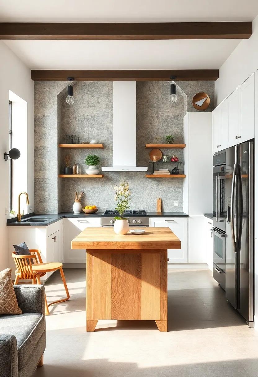 Add a Movable butcher Block: A butcher block that⁤ can be‌ moved around ​the kitchen ​provides extra prep space without requiring a full-size permanent kitchen island