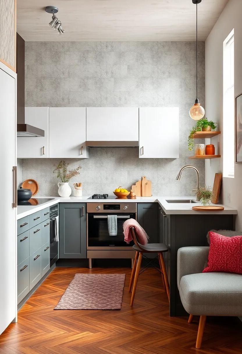 Create a Cohesive Color Scheme: Stick to a limited color palette for ‍cabinets, walls, and decor to ⁣create ‌a unified⁤ look that makes ⁣the ⁢kitchen feel larger and ⁢more polished