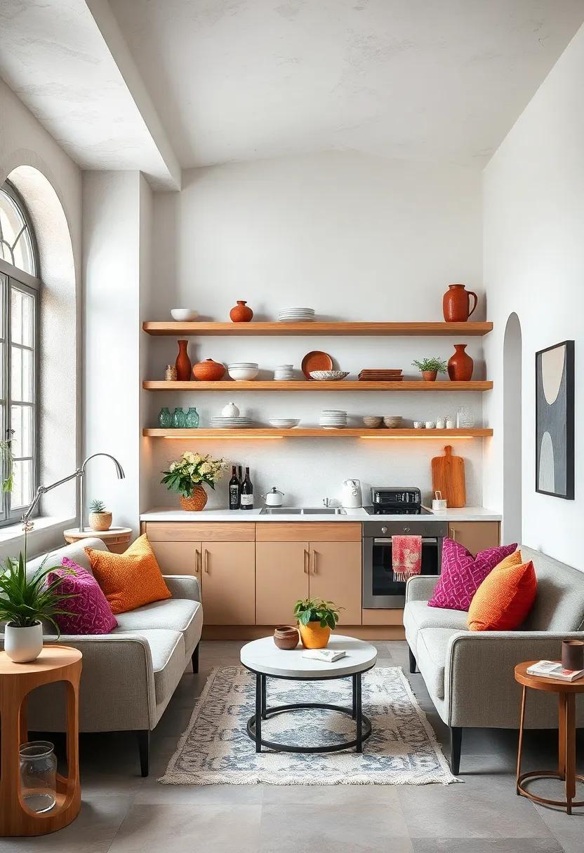 Embrace Open Shelving: Ditch upper cabinets and showcase your dishware on open shelves for a​ lighter, airy feel while adding personality to the‍ space