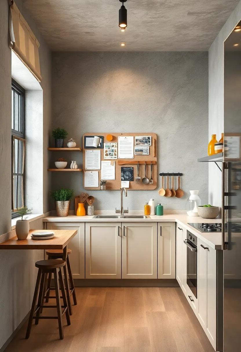 Hang a Multi-Purpose Board:​ graphics and notes ⁤can easily share wall space with cookbooks and utensils on a multi-purpose board for added organization and style