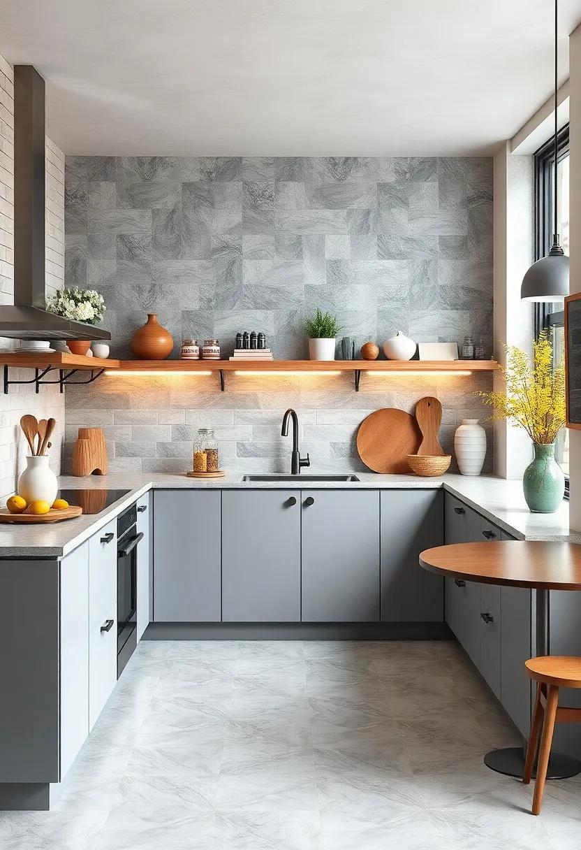 Incorporate a Backsplash ⁣with ⁤Storage: Choose a backsplash that includes built-in⁤ shelves or magnet strips to keep frequently ‍used items within reach