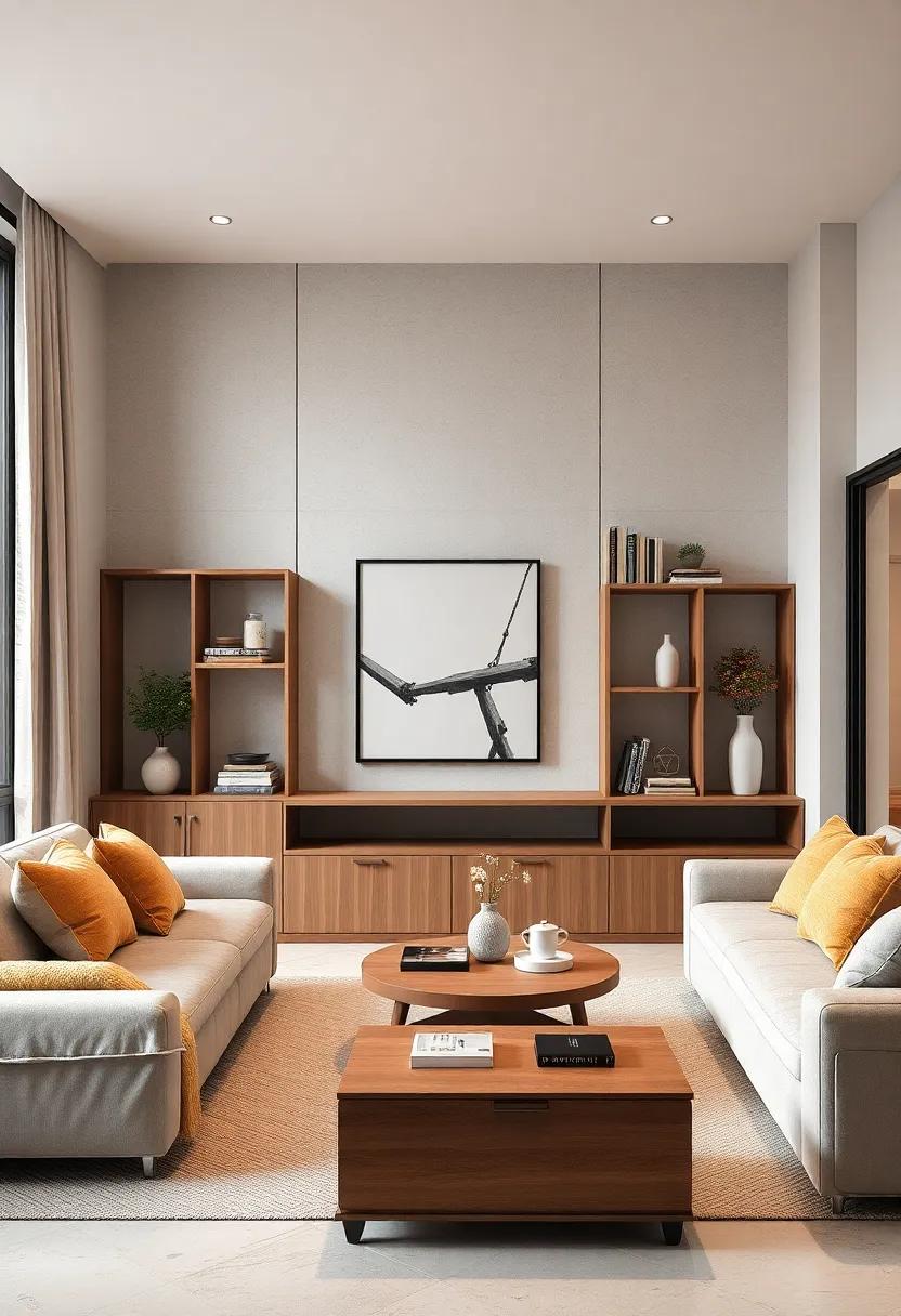 Modular Storage Units: Invest in modular storage pieces that can be configured to fit your space, allowing for customization as your needs change