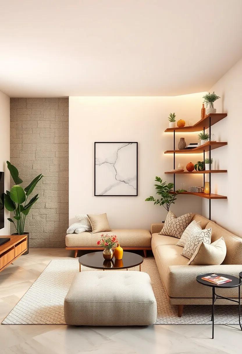 Under-Couch Storage Bins: Utilize the frequently enough-overlooked space beneath your couch with sleek, low-profile storage bins for blankets and magazines