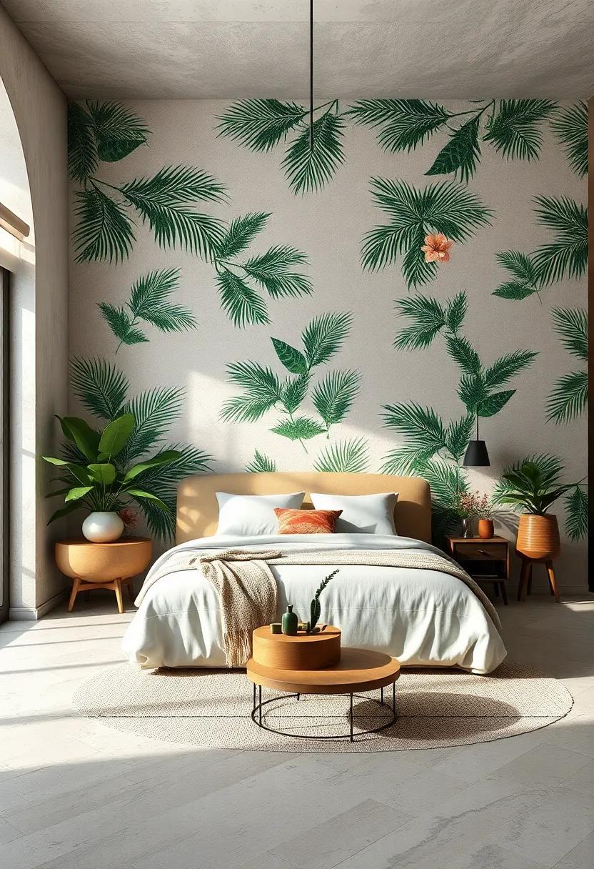 Minimalist Tropical:‌ Achieve a stylish⁤ look with minimalist tropical designs ⁤featuring subtle‌ palm outlines or delicate floral compositions for a chic touch