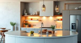 25 Curved Kitchen Islands That Transform Your Culinary Space into a Modern Masterpiece