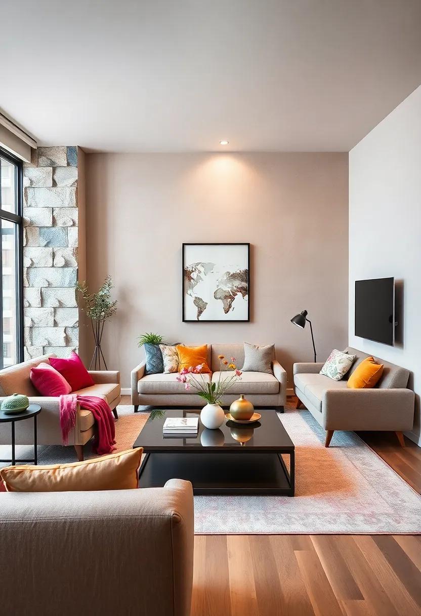 Playful Patterns: A whimsical polka dot accent⁣ wall adds fun and personality to a modern space, balancing ⁤playful ‍elements with ⁣sleek ⁢furnishings for a​ youthful vibe