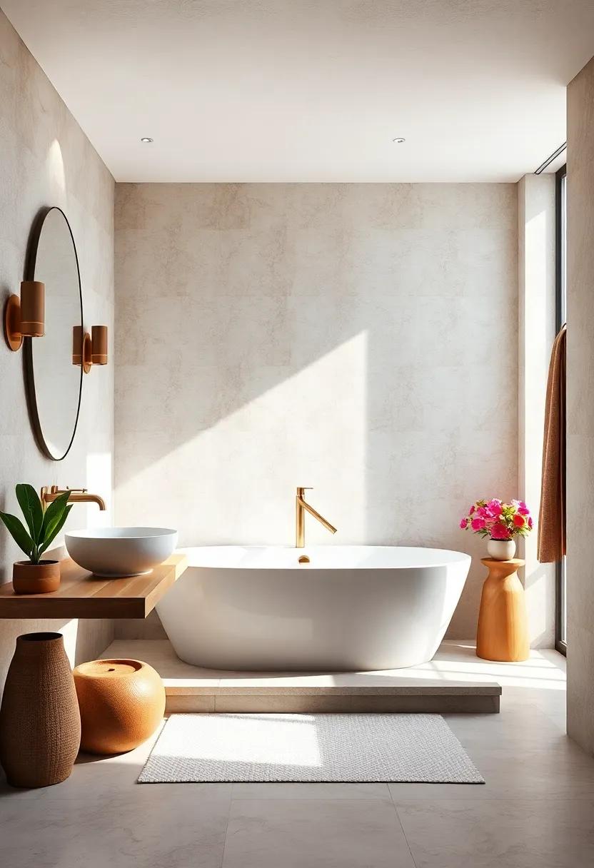 Light and Airy: Maximize natural light ⁤in your bathroom to​ enhance the beauty of stone elements and create a bright, airy feel for your⁣ spa retreat