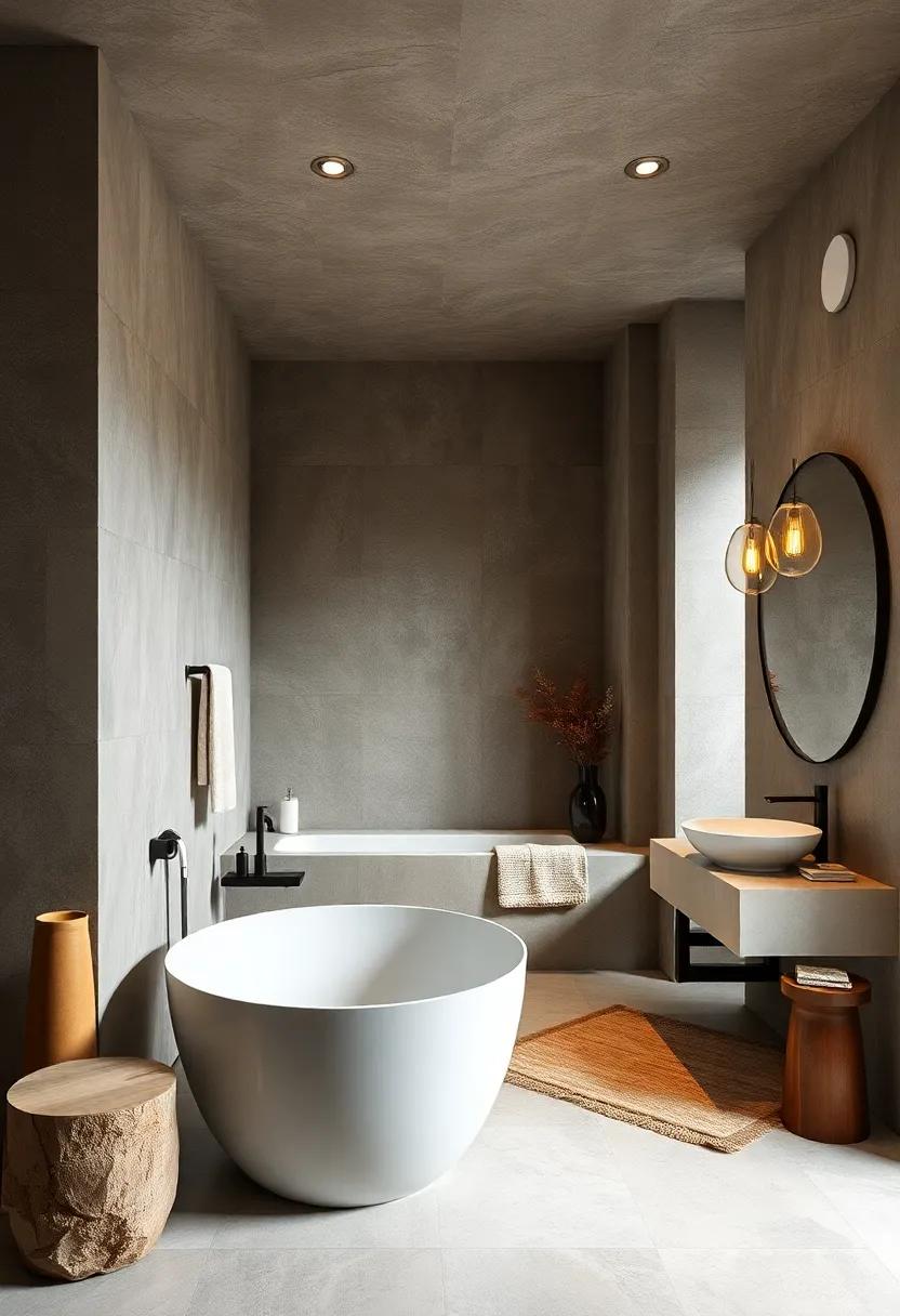 Personal Sanctuary: Ultimately, design your bathroom as a personalized⁤ sanctuary, combining the elements of stone and tub to reflect your ⁤unique style and ‍taste