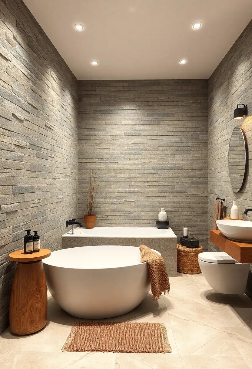 rustic Modern: Marry rustic ⁢stone features with ‍modern fixtures to create a space that resonates with both ​timeless charm ⁢and contemporary ⁢flair