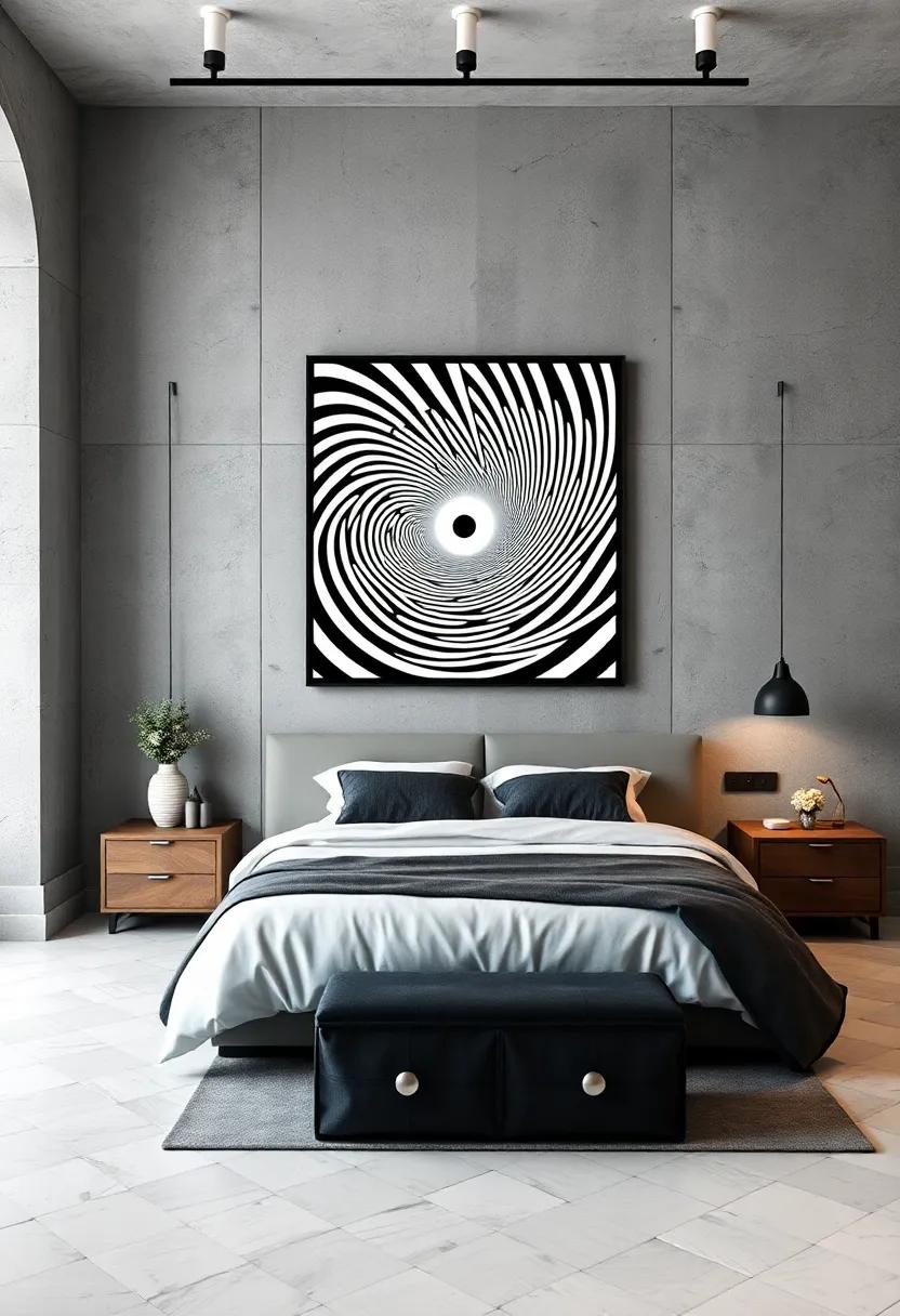 Optical Illusions: Incorporate artwork that plays ⁤with perception and perspective, challenging visitors' eyes while enhancing the​ sophistication of the room