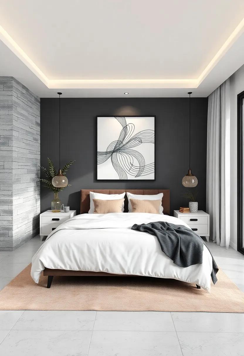 Minimalist Line Art: Select simple yet elegant ‌line art⁢ that enhances your decor without‌ overwhelming the space, perfect for a modern aesthetic