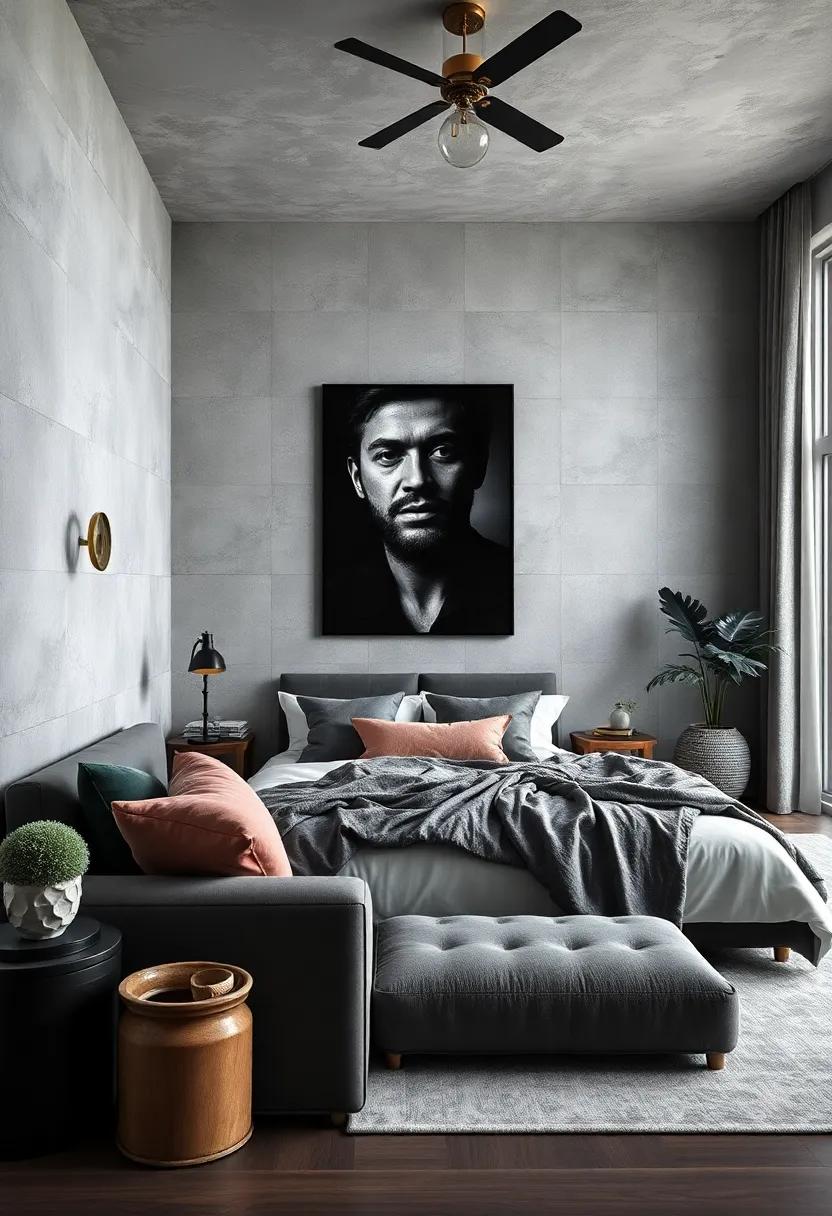 Striking Portraits: Consider large-scale black and white portraits⁢ that compel attention and evoke strong emotions through expressive​ imagery