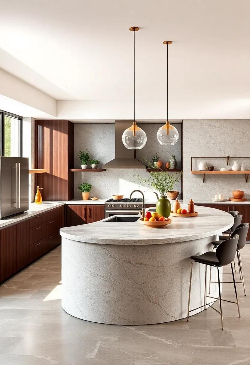 Multi-Functional marvels: Delve ⁣into designs ‌that incorporate‍ multiple elements, such as built-in ⁤sinks and cooktops, ensuring your curved island serves⁢ as the ⁤ultimate cooking and socializing spot