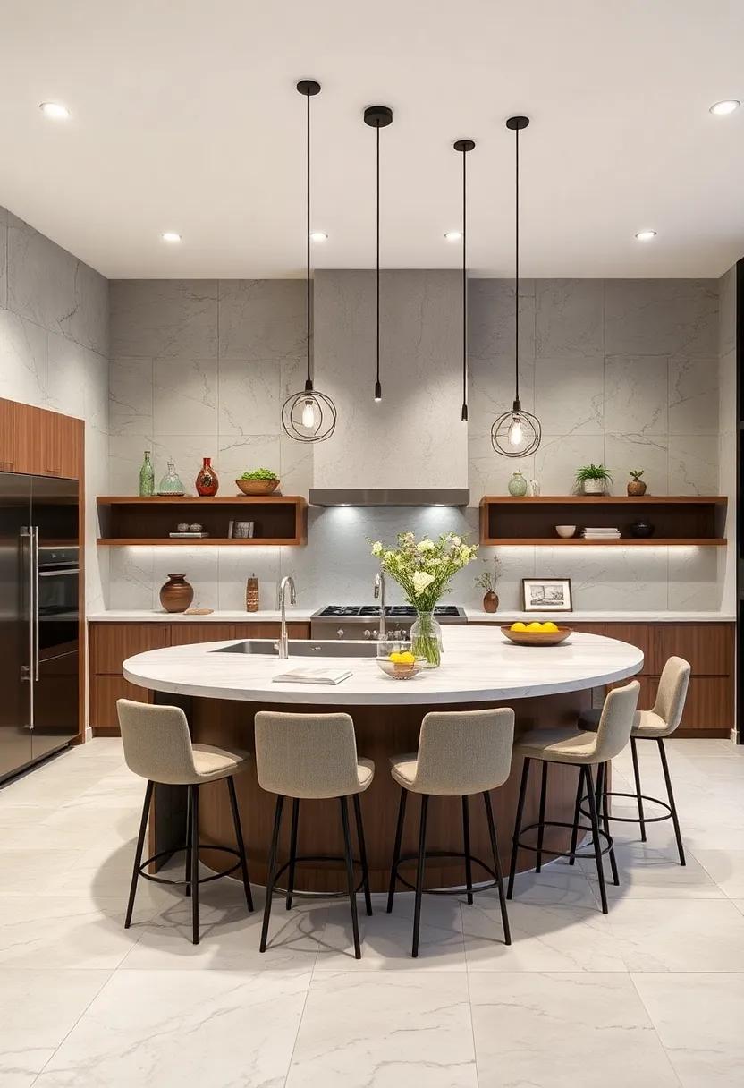 Statement Fixtures: ​Learn how to enhance ⁣your ⁢curved island with ⁢unique light fixtures or decorative accents that add personality and flair⁢ to your culinary oasis