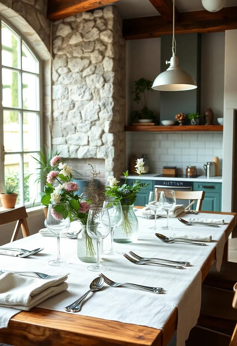 Antique silverware:‌ Use mismatched antique forks⁣ and spoons to establish a casual whimsy ⁤that encourages guests to feel at home