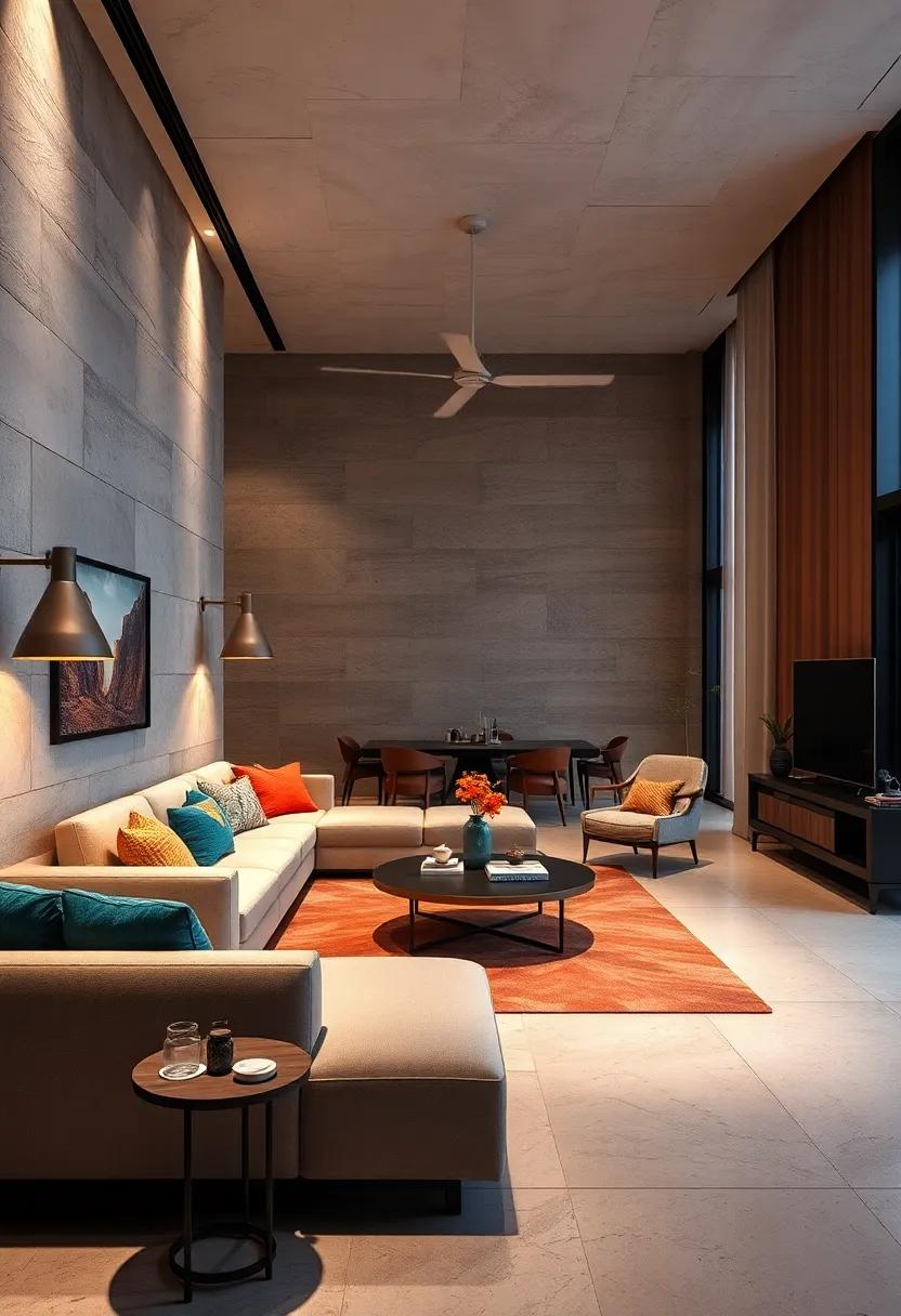 Create a Color Schema: Use colored lighting to evoke ⁢emotions; blues can be calming, while reds and oranges ​can energize or create intimacy