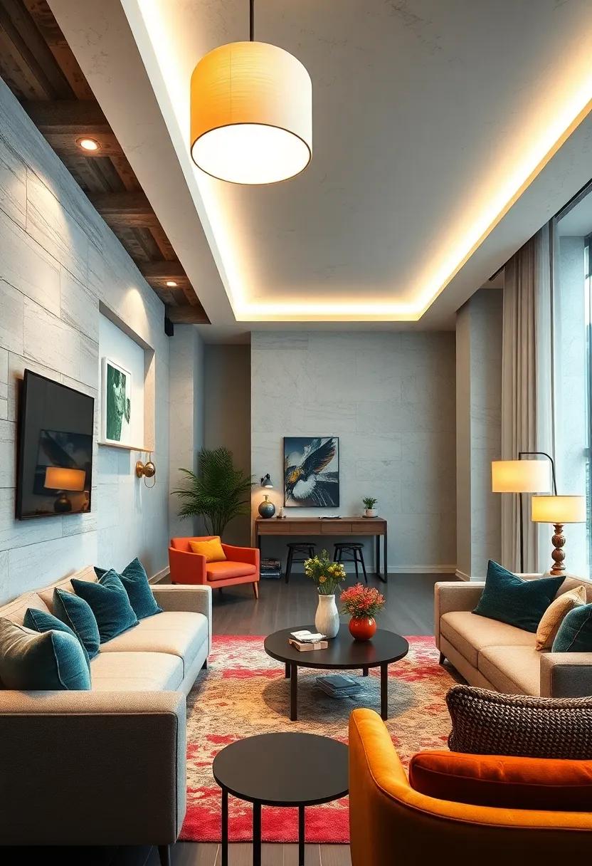 Implement Task Lighting: For⁢ workspaces, ensure proper task lighting by using desk lamps that focus on work areas without creating glare