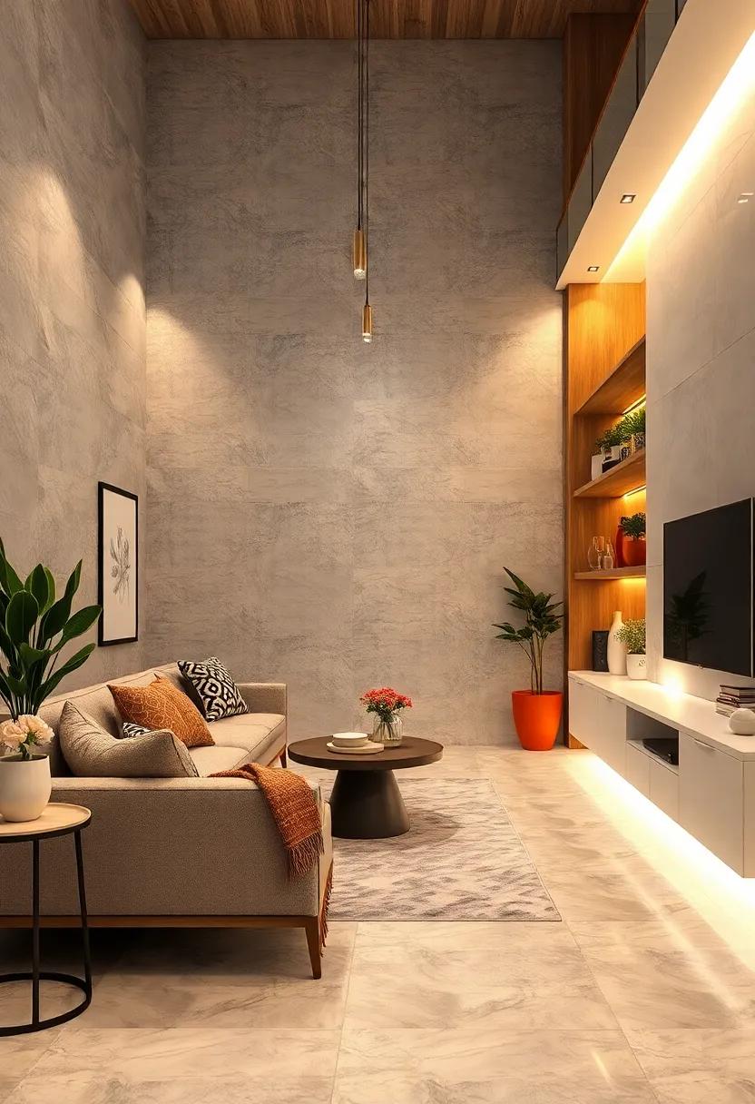 Opt for LED Strip Lights: Use flexible LED ⁤strip lights‍ behind furniture ⁣or under shelves⁢ to create a subtle, modern accent that can change your space’s feel