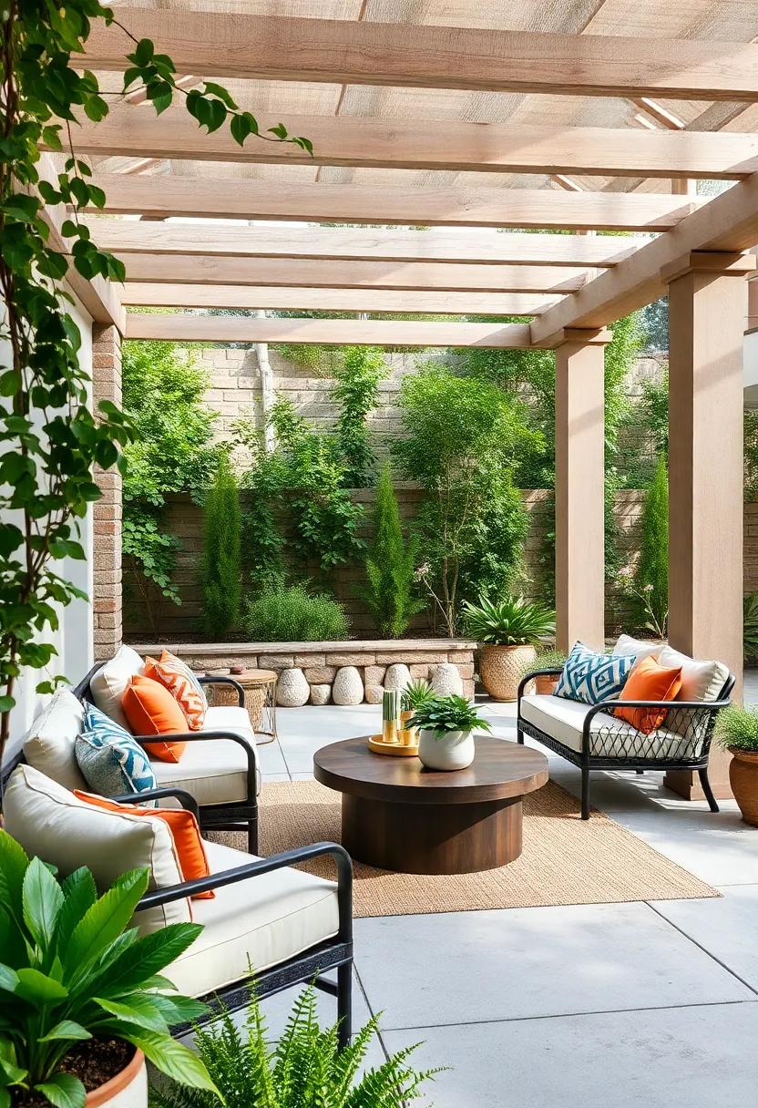 Garden ⁤Trellis Designs: Incorporate decorative trellises ⁤adorned with climbing vines or flowers, adding vertical interest while enhancing your outdoor view