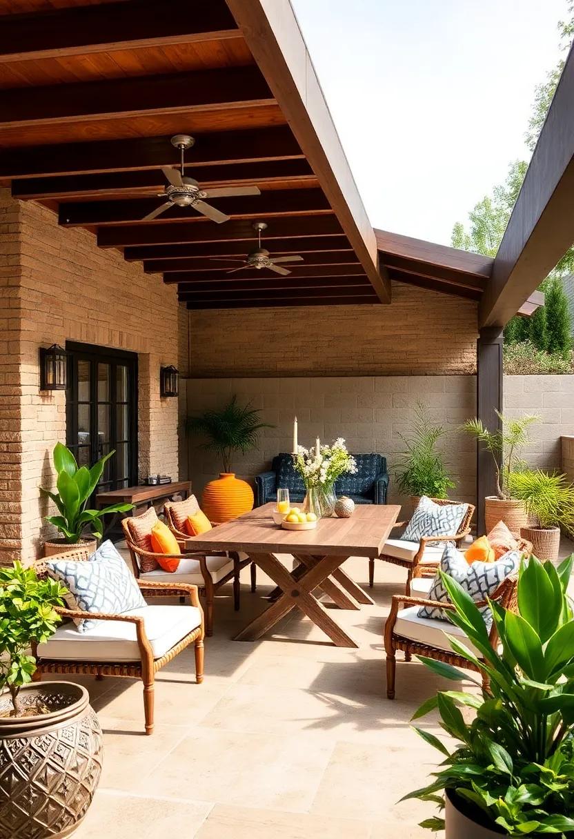 Outdoor Dining Table: opt for a sturdy ⁣outdoor dining table with comfortable seating to ⁣encourage al fresco meals and entertaining, turning your⁣ patio⁢ into a dining destination
