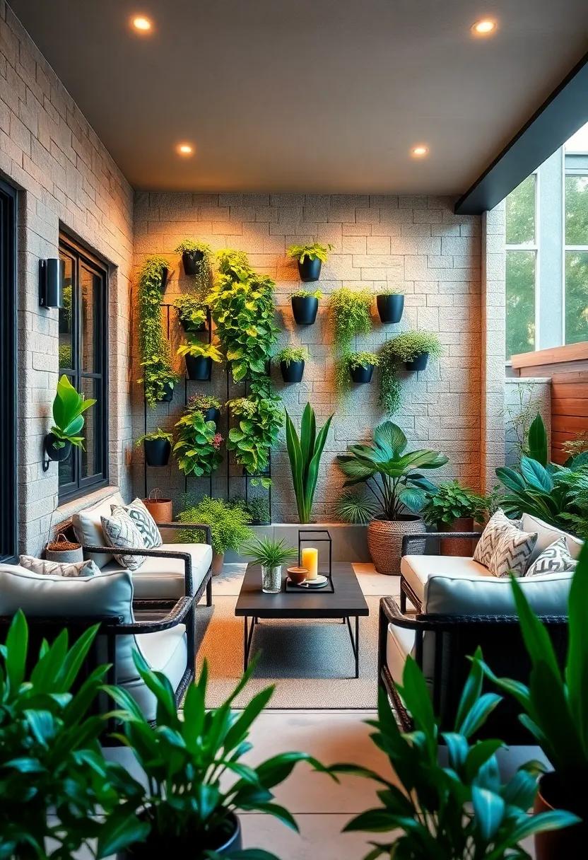 Vertical Garden Wall: Maximize space ⁣and bring‍ a touch of greenery with a vertical garden,perfect for growing herbs⁢ or ‍displaying beautiful flowering ⁢plants