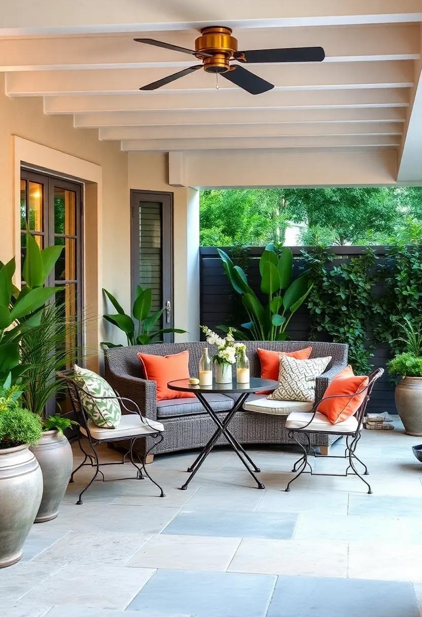 Chic Bistro Set: Incorporate a quaint ⁣bistro set for intimate gatherings or morning coffee, adding a european touch to your patio aesthetic