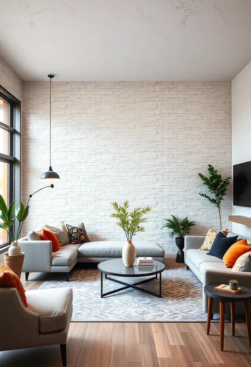 Textured Walls: Use wallpaper, ‌shiplap, or textured paint techniques‍ for ‍an eye-catching backdrop