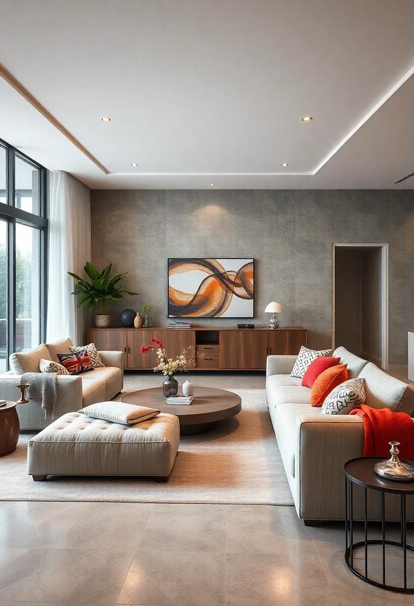 Functionality Meets Design: Invest in dual-purpose furniture, like storage ottomans, to maximize space