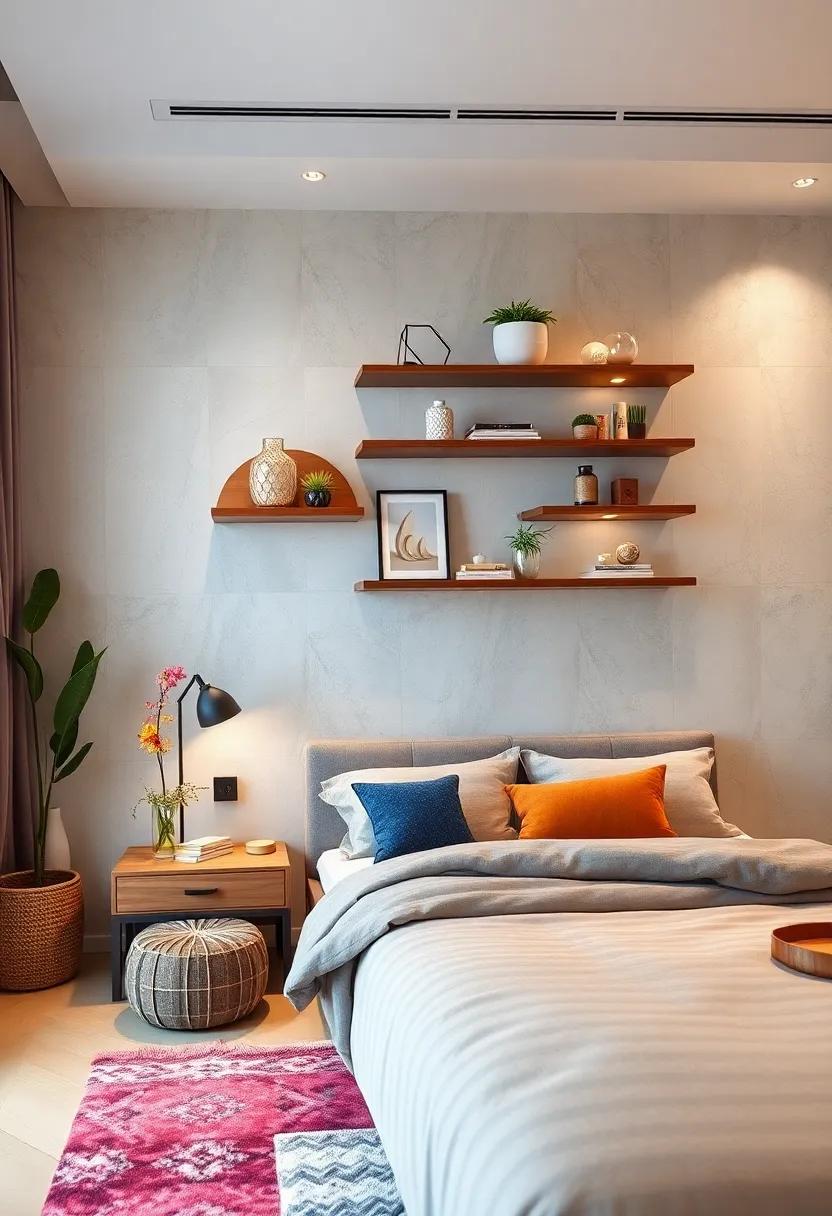 Geometric Shapes: Play with ‌geometric‌ shelves or decor to introduce a modern edge while maintaining a balanced look