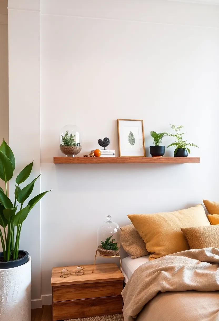 Floating Shelves: Install floating shelves for a modern, minimalist look, providing a platform for ‌decor ⁢without taking up‌ floor space