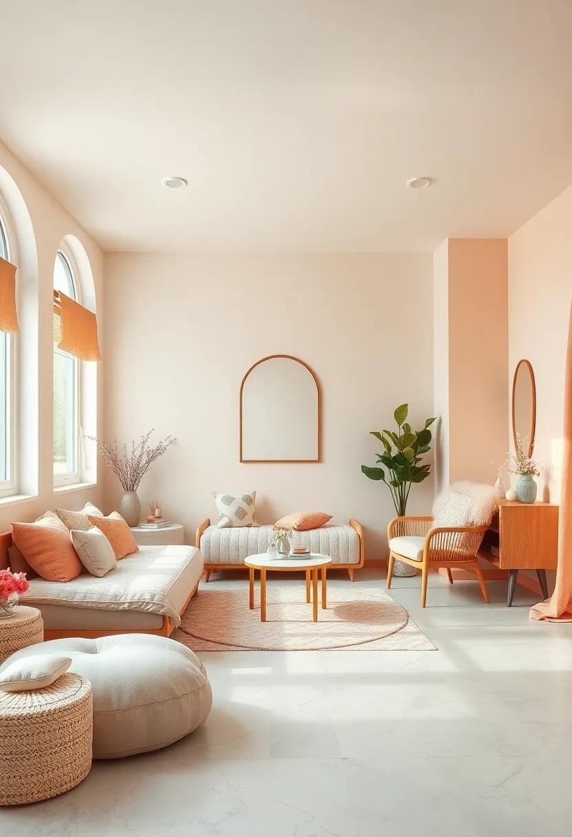 Whispering Peach: A gentle, pale ‌peach that embraces all things soft and sweet, perfect‍ for‍ completing ⁢your​ girl's tranquil oasis