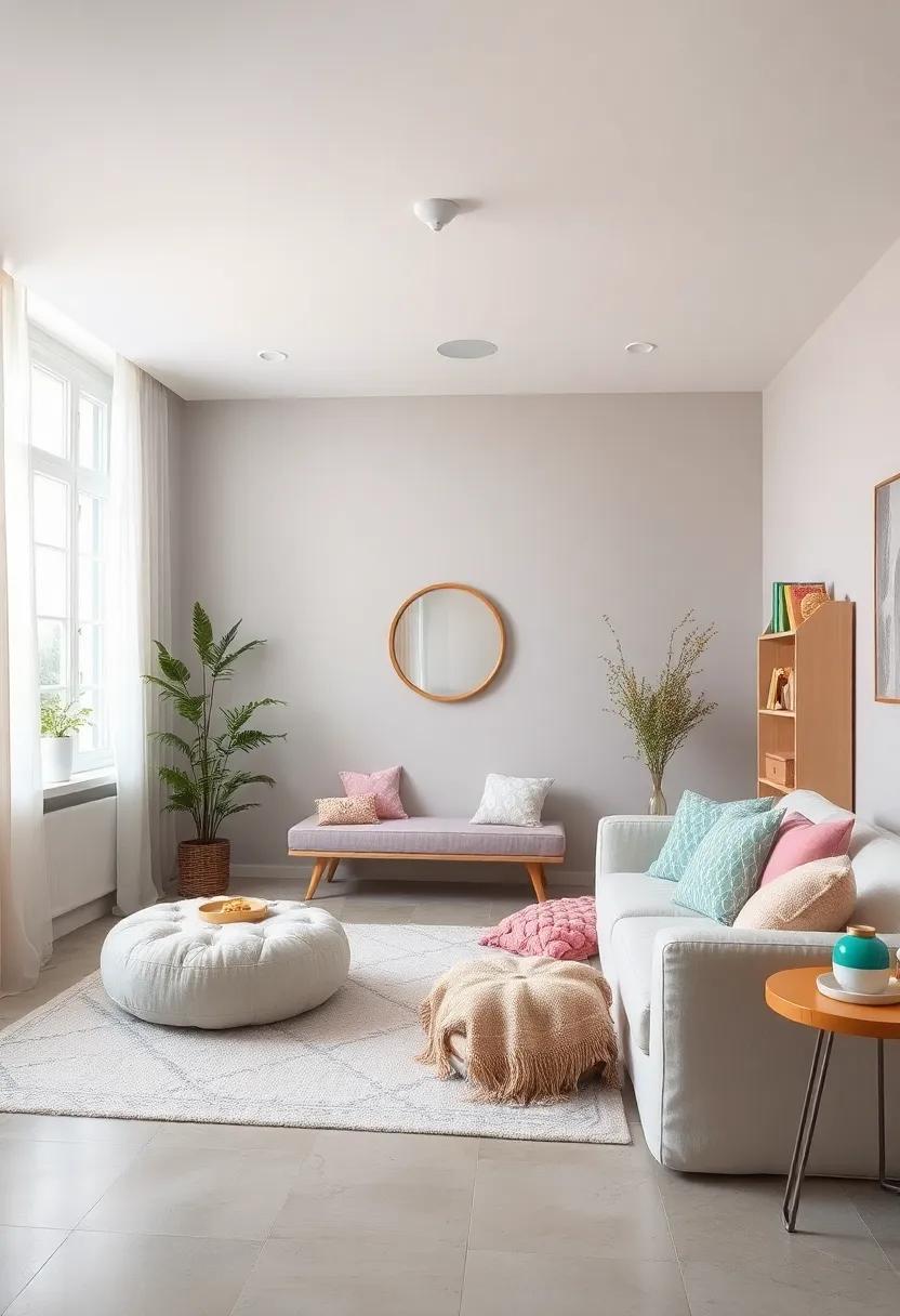 Cloud Gray: A soft, fluffy⁣ gray reminiscent of ​a clear sky, providing ​a neutral base that pairs beautifully⁣ with​ other pastels