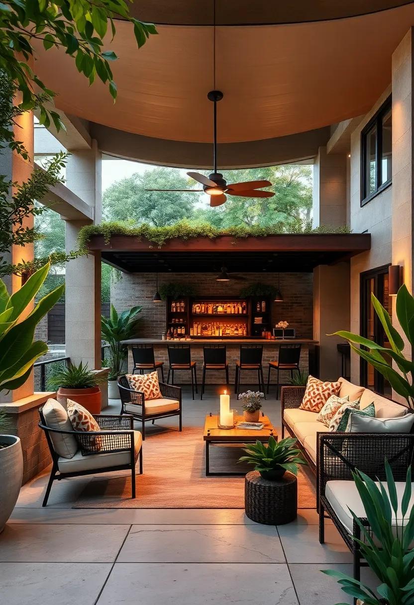 Seasonal⁣ Sanctuary: A ‌bar that changes decor with the seasons keeps the outdoor space⁣ fresh and inviting, making every visit feel like a ⁣new experience