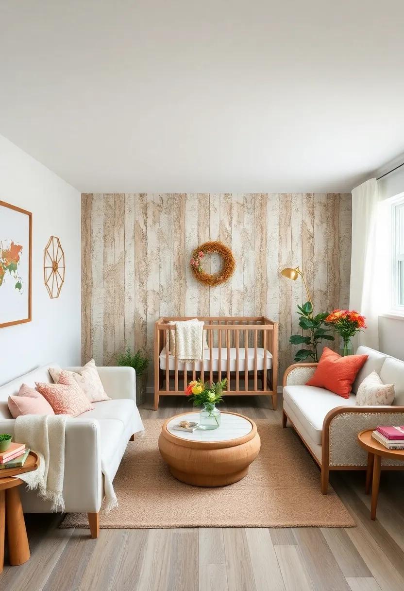 Creative‍ Use of Wallpaper: Consider peel-and-stick wallpaper with rustic patterns like wood grain or muted florals for an ⁤easy yet impactful design
