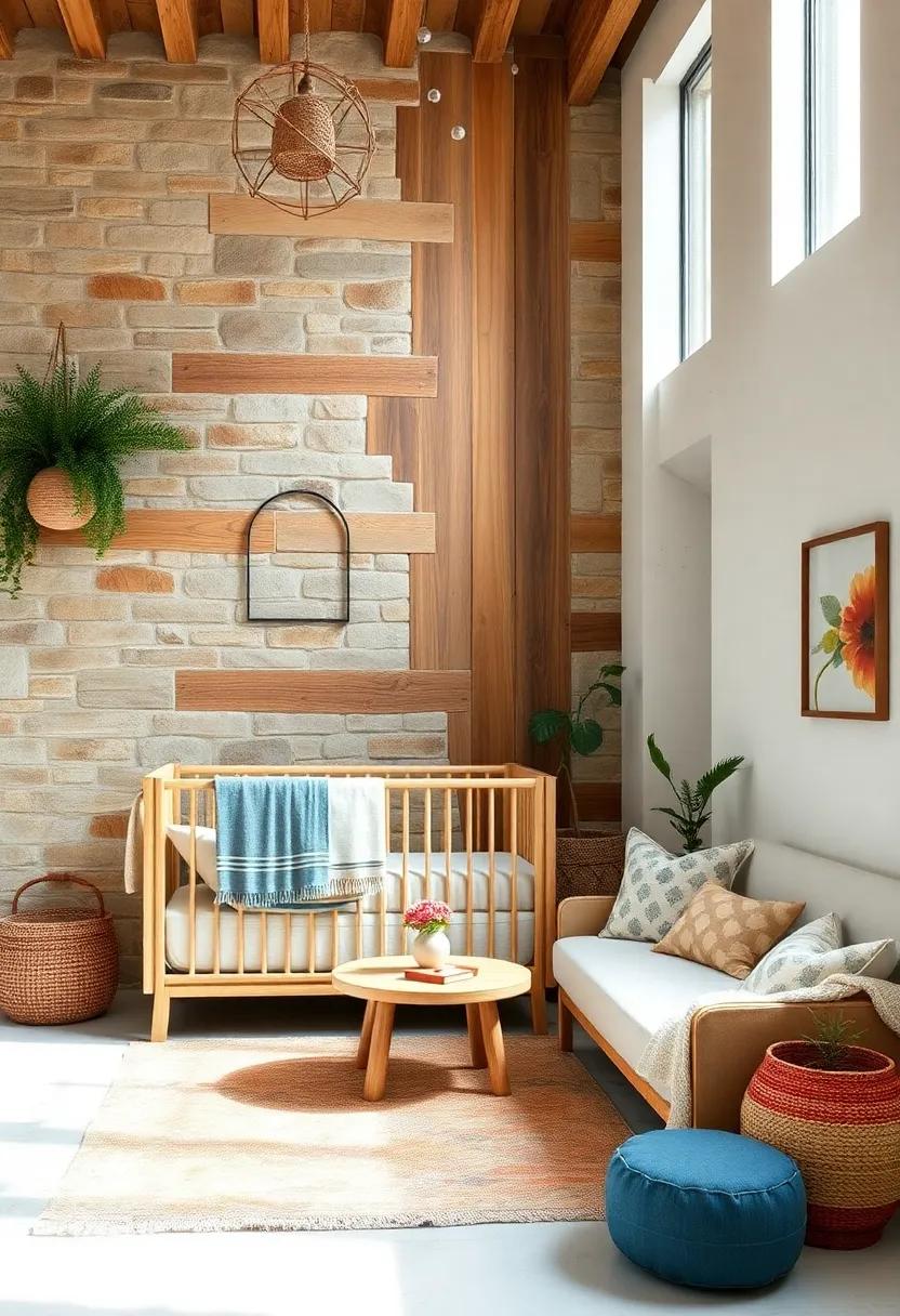 Embrace Nature⁢ with Wood Accents: Incorporate​ reclaimed wood elements to warm up the space and add a ⁣touch⁣ of nature