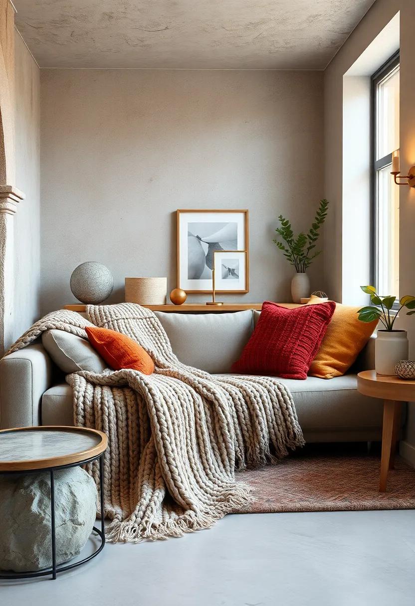 Soft Knit Throw Blankets: Drape‍ a chunky knit blanket over your ‍sofa to create an inviting⁣ atmosphere perfect ​for cozy evenings and lazy ‍afternoons