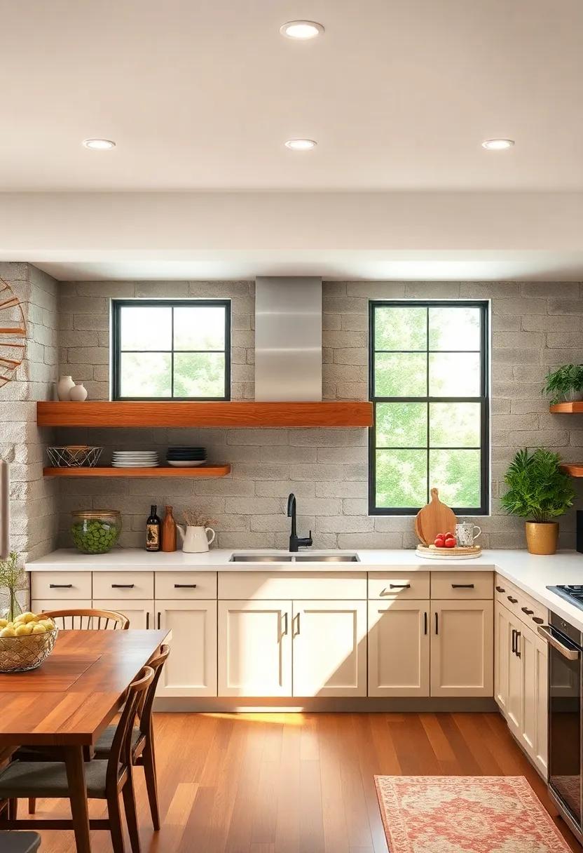 Install a Wooden Beam: A ⁤rustic wooden beam above the cabinets ⁤can bring warmth and an‌ inviting farmhouse‌ aesthetic