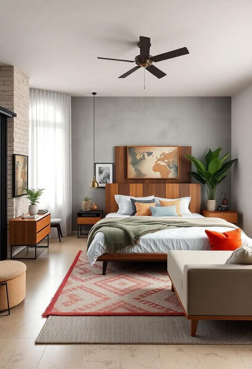 24 Inspiring Ideas to Elevate Your Eclectic Bedroom with Exposed Wood Accents