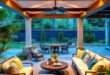 25 Inspiring Large Patio Ideas Featuring Stunning Outdoor Dining Areas to Elevate Your Space