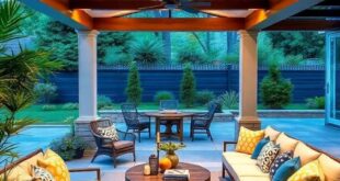 25 Inspiring Large Patio Ideas Featuring Stunning Outdoor Dining Areas to Elevate Your Space