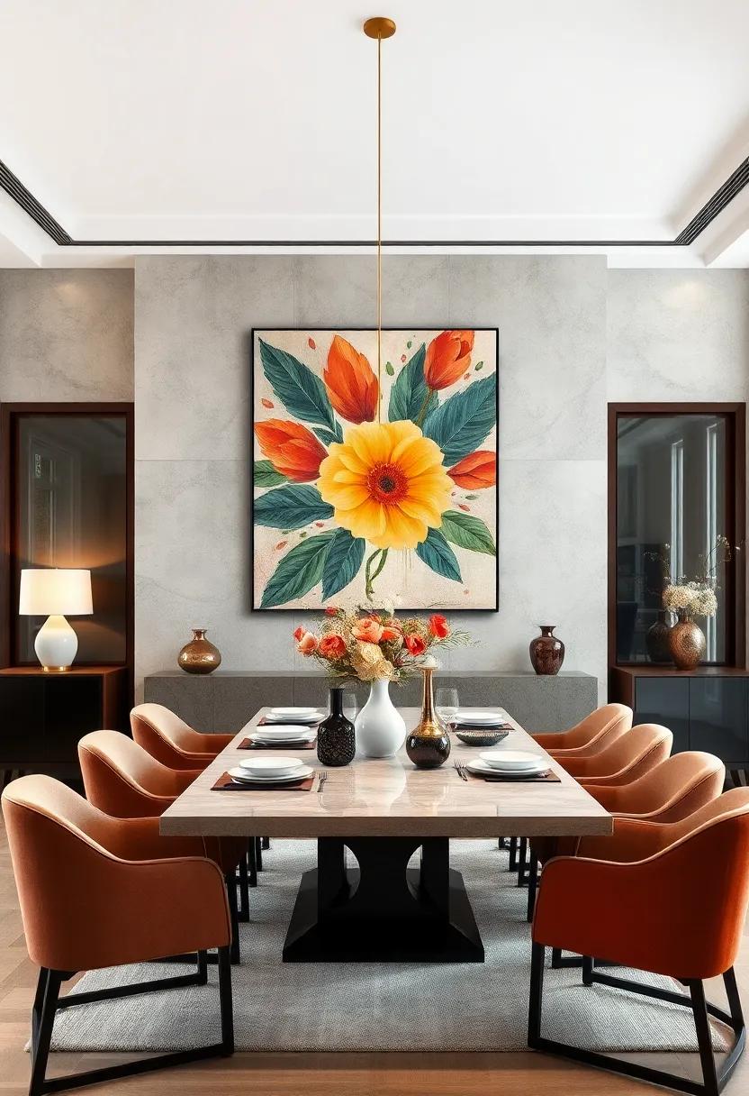 Collaborative Artwork: Involve family or ‌friends in creating a collaborative piece that reflects your shared experiences and artistic styles