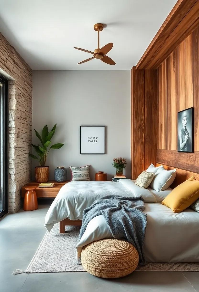 Cozy Wood Nooks: Create a reading‌ nook using a ‍wooden⁢ bench or a daybed adorned with plush cushions, making the most out of natural ‍textures and inviting relaxation