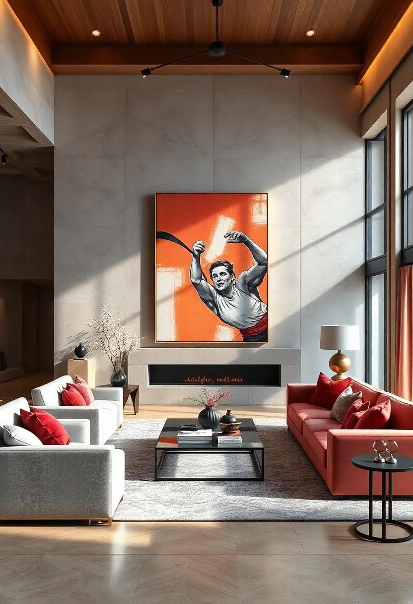 Go Monochromatic: select a color palette for walls​ and furnishings that echoes the hues in your artwork for a ⁤cohesive look