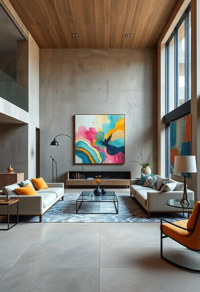 Integrate Natural ⁣Light:⁤ Position artwork near large windows or skylights to maximize natural light, making colors pop and enhancing visual appeal