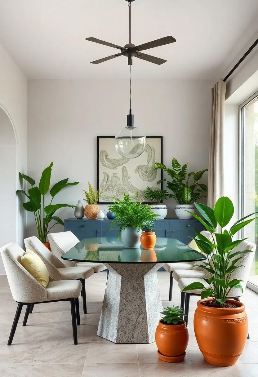 Terracotta Pots:‌ Display green plants in ⁣terracotta ⁣pots⁢ to add an⁤ earthy feel ⁢that balances out the freshness of⁢ green ‌decor